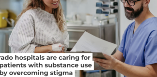 Substance use disorders are common pregnant people. Research shows a fear of stigma prevents these patients from seeking health care. Halfpoint Images/Getty Images